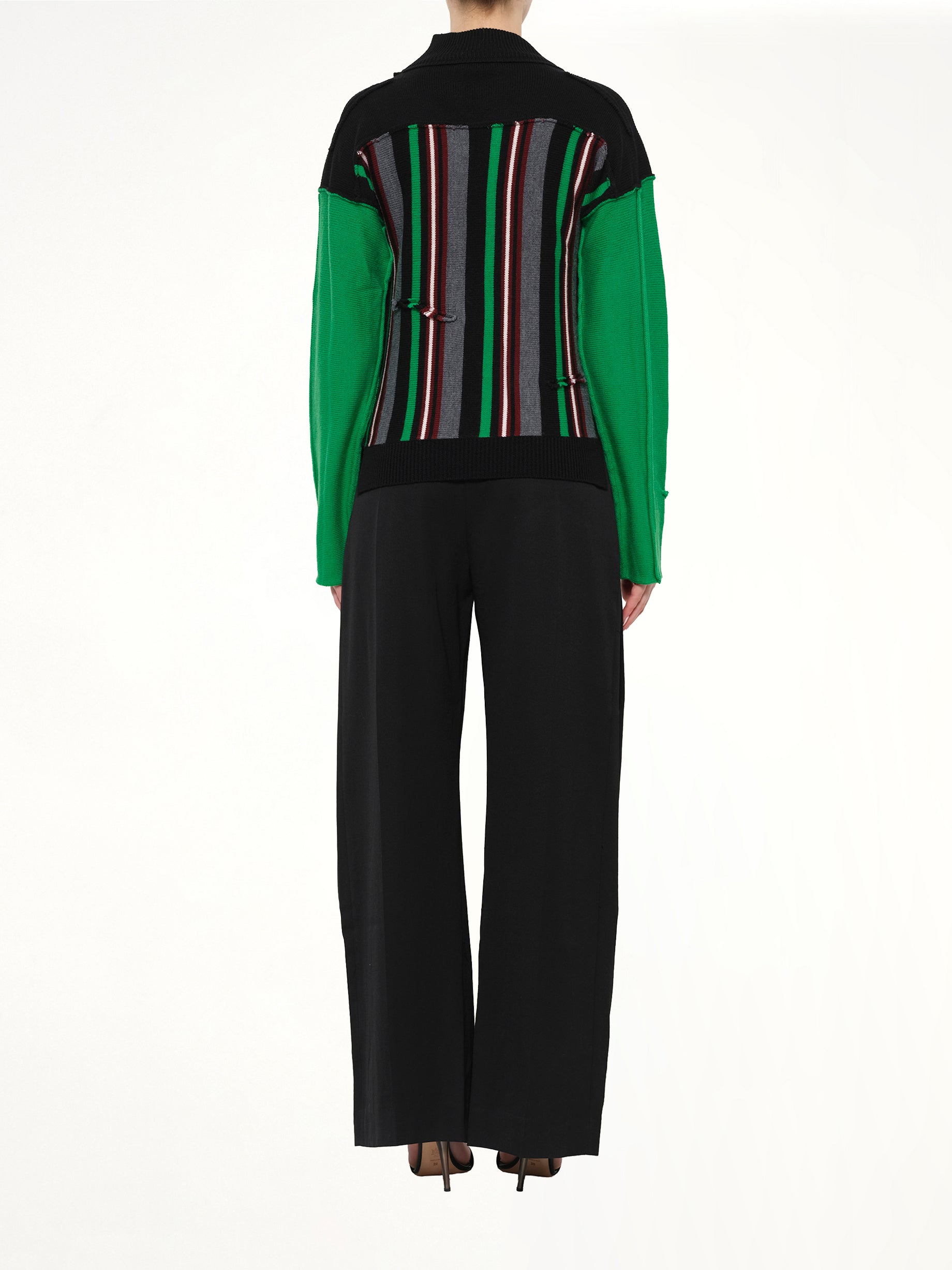 Stripe Knit in Emerald
