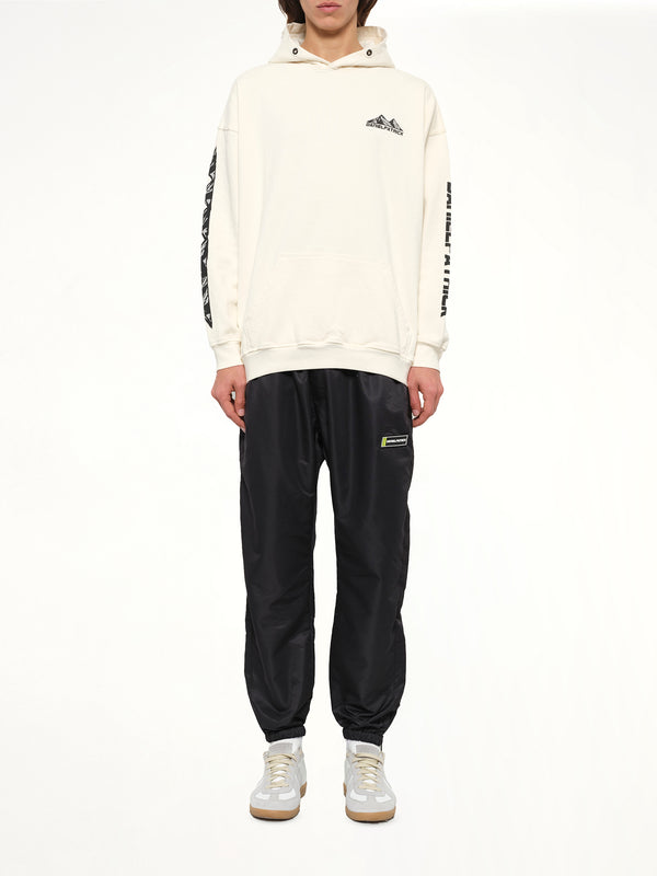 Moving Mountains Hoodie in White