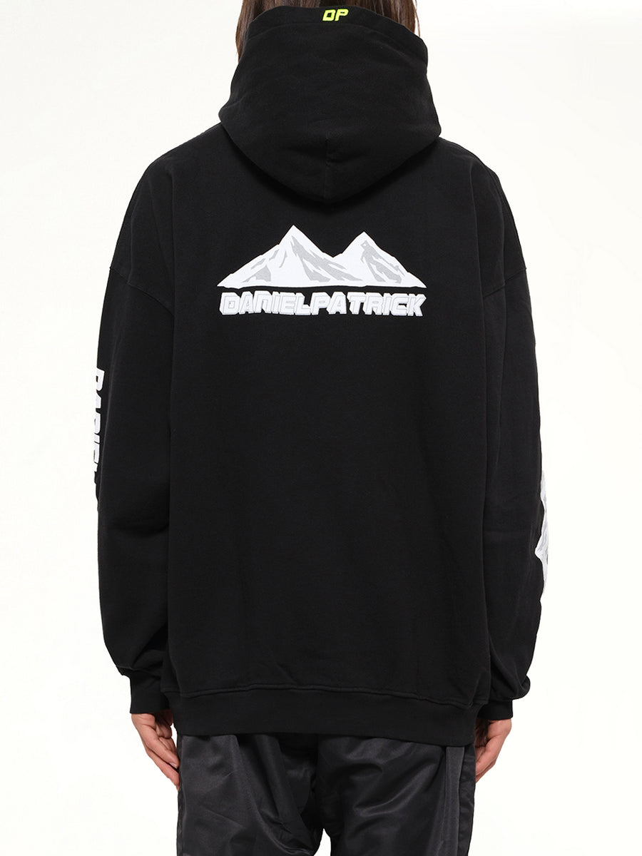 Moving Mountains Hoodie in Black