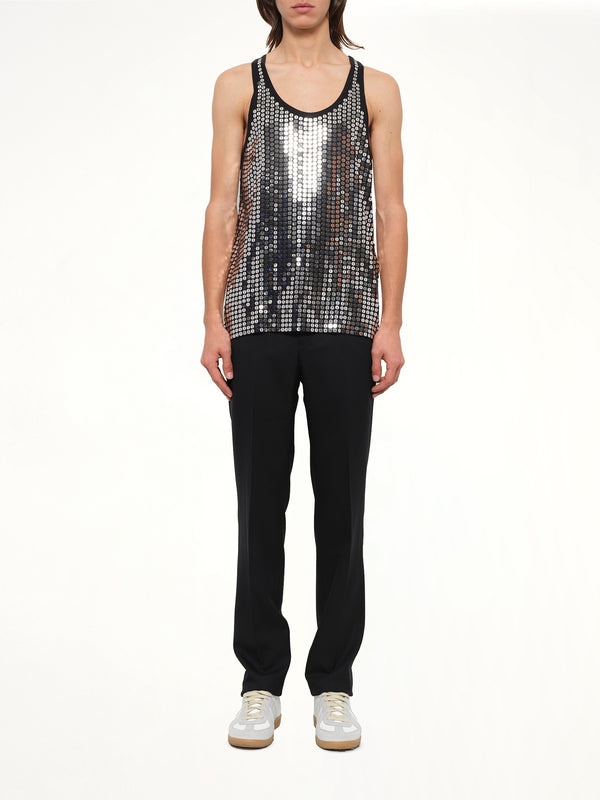 Podium Tank Top in Black