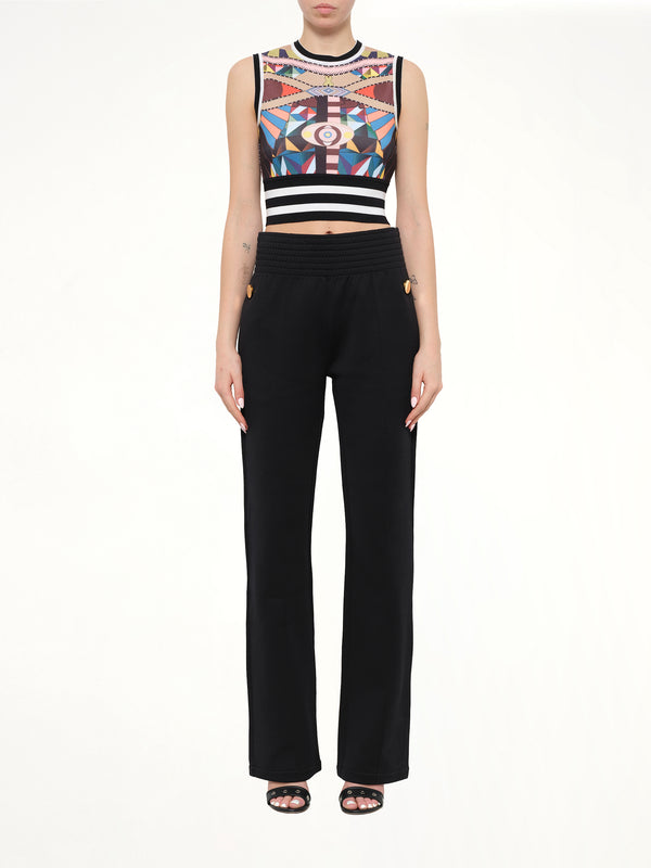 Sleeveless Top in Multicolor