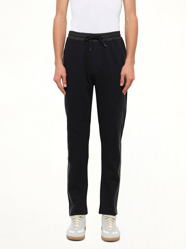 Stripe Jog Pant in Black