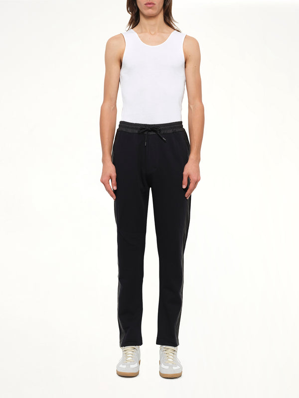 Stripe Jog Pant in Black