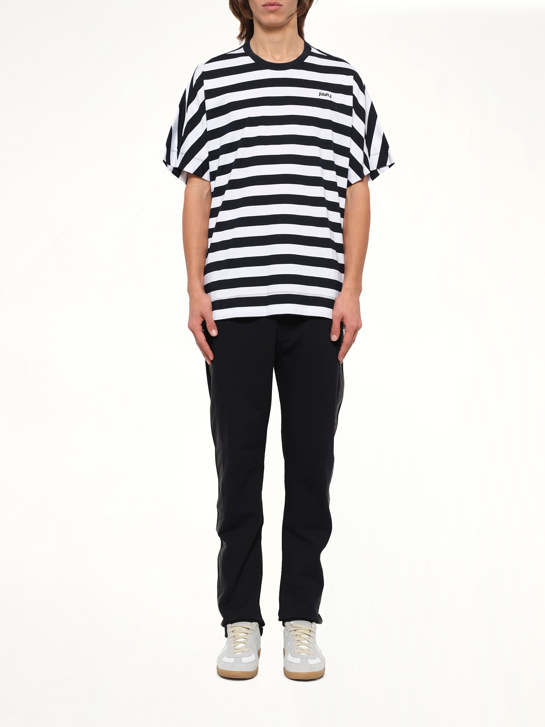 Striped Top in Black