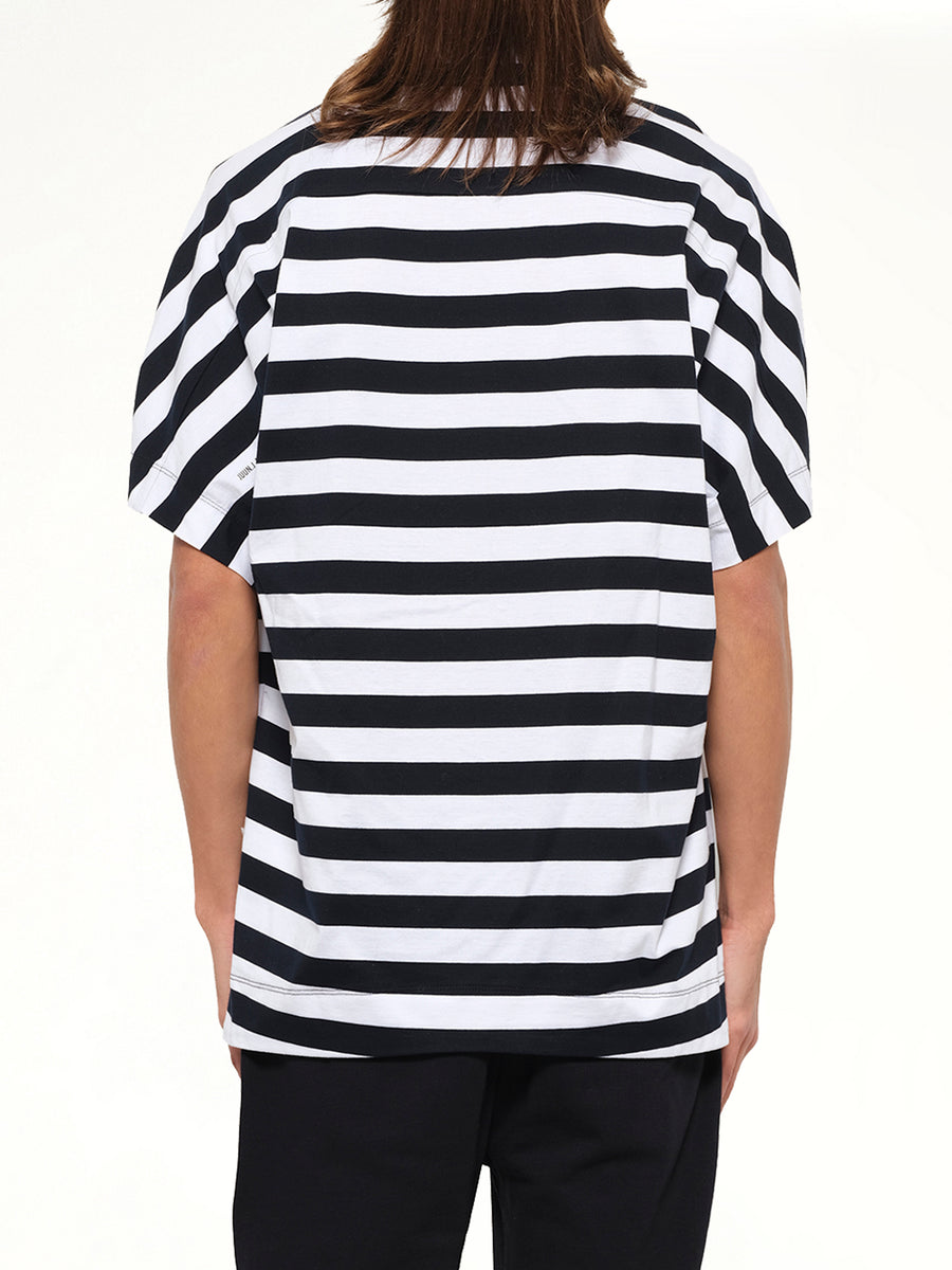 Striped Top in Black