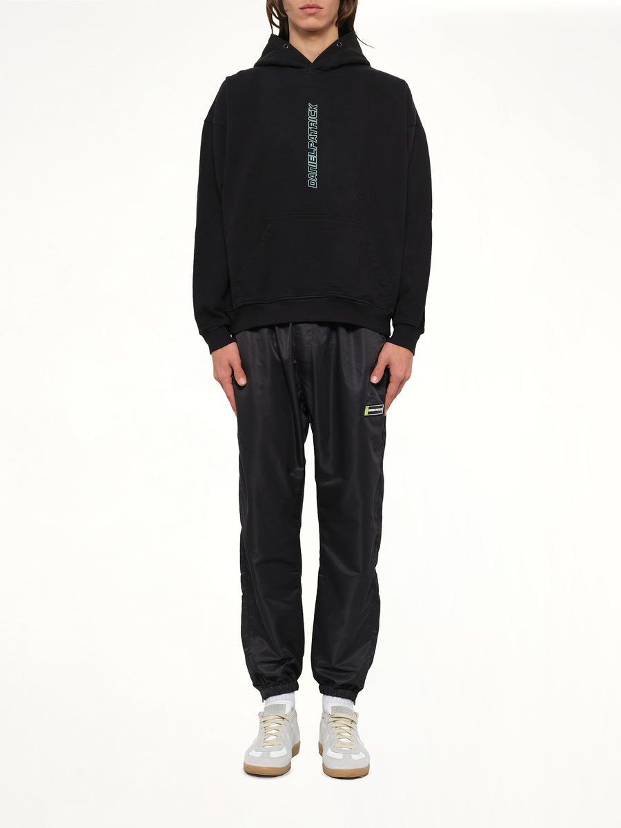Vertical Logo Hoodie in Sea