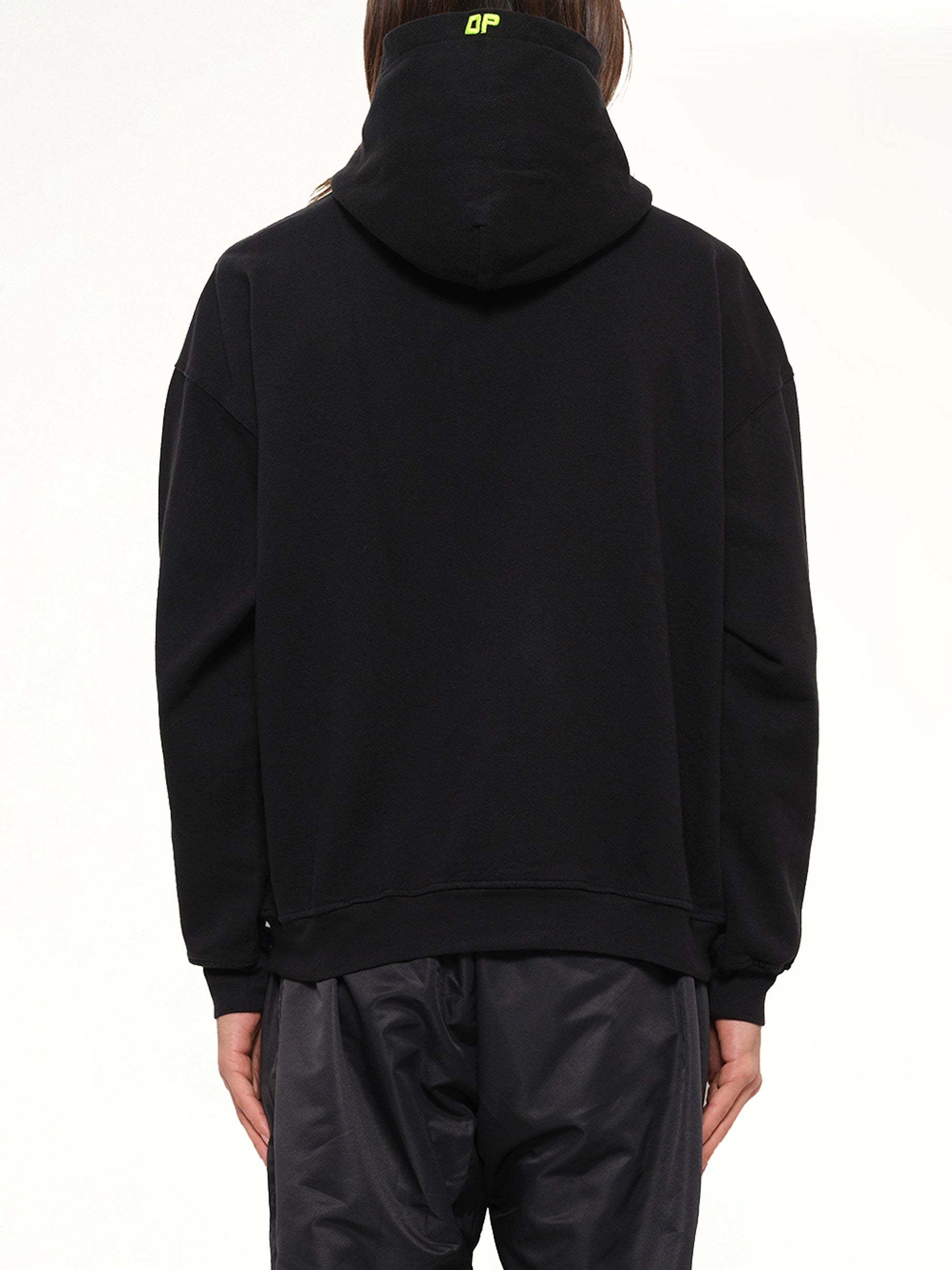 Vertical Logo Hoodie in Sea