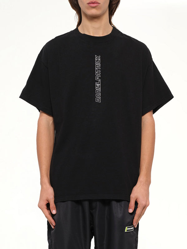 Vertical Logo T-Shirt in Black