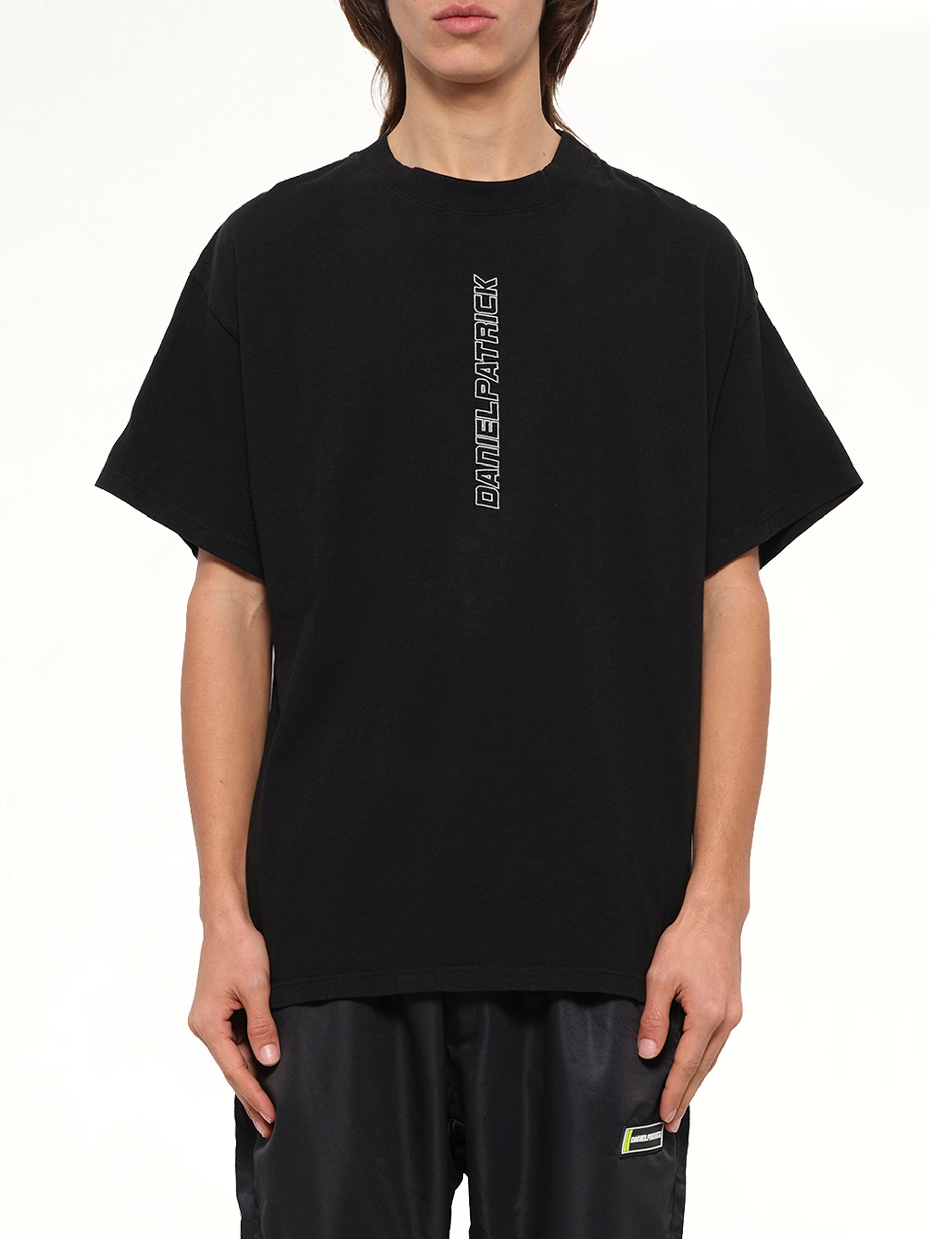 Vertical Logo T-Shirt in Black