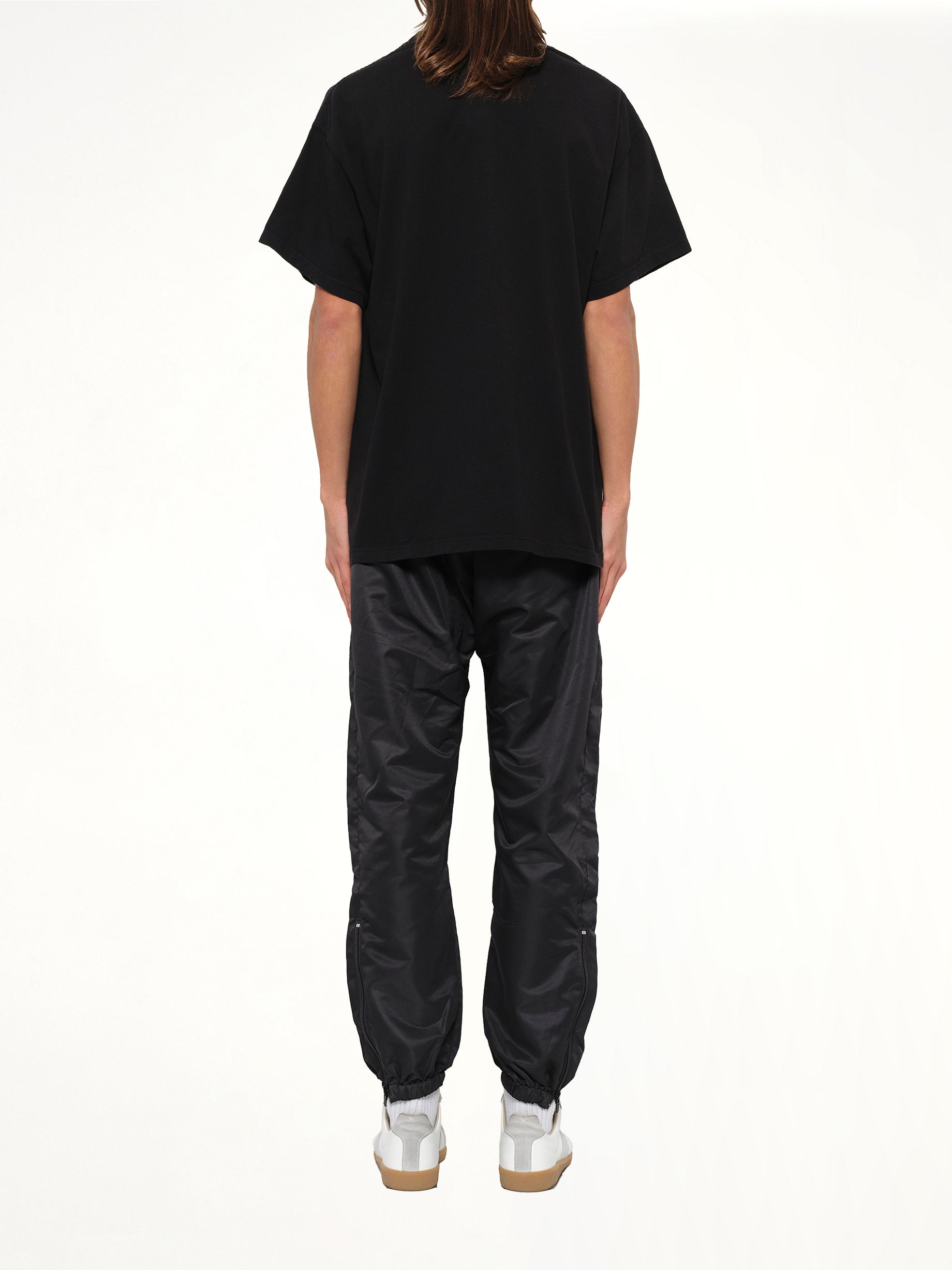 Vertical Logo T-Shirt in Black/Sea