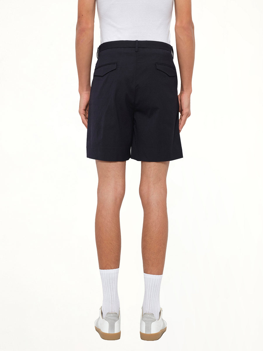 Wooyoungmi Woven Pants in Navy