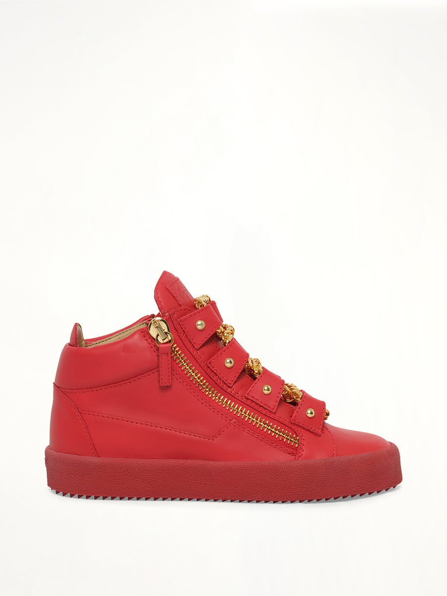 Birel/Vague Fiamma Sneaker in Red