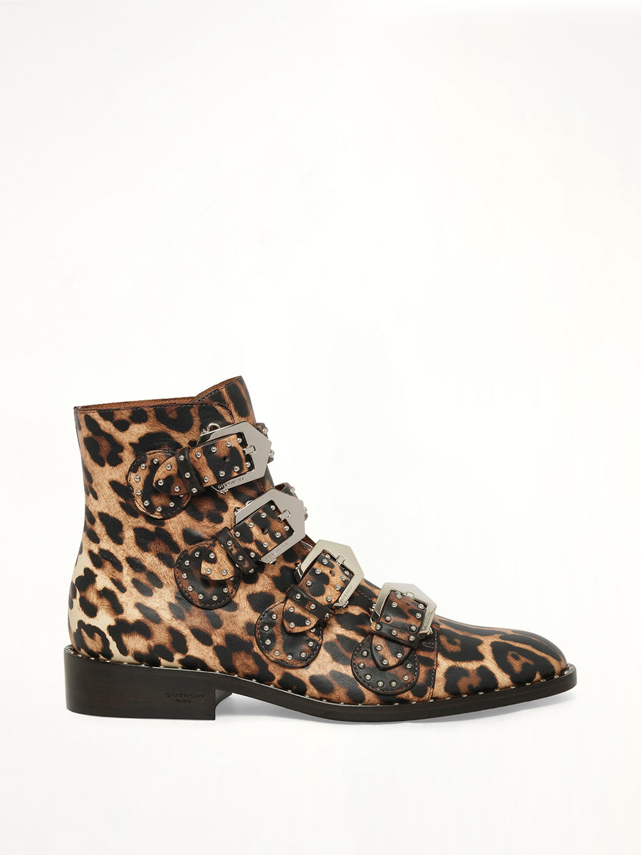 Elegant Ankle Boots in Multicolor