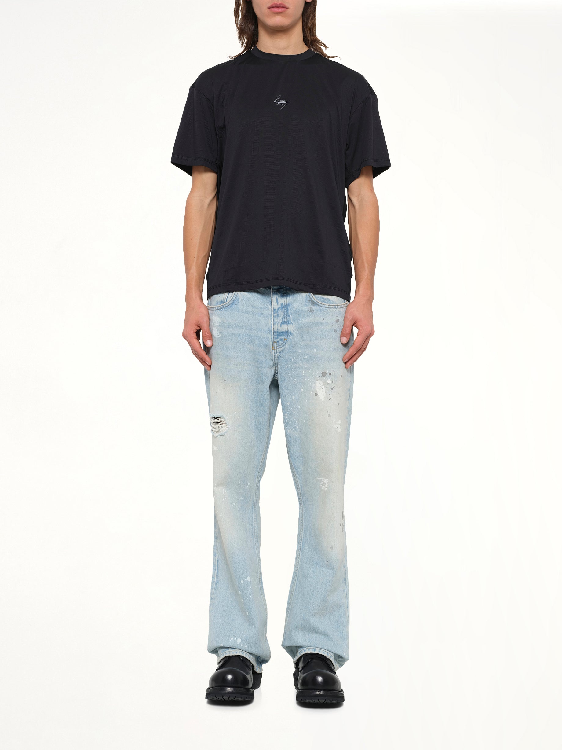 247 Knight SS T-Shirt in Jet Black