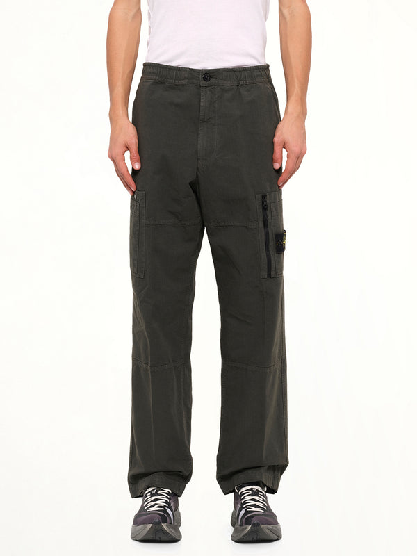 3100015 Cotton Ripstop Trouser in Coal Grey