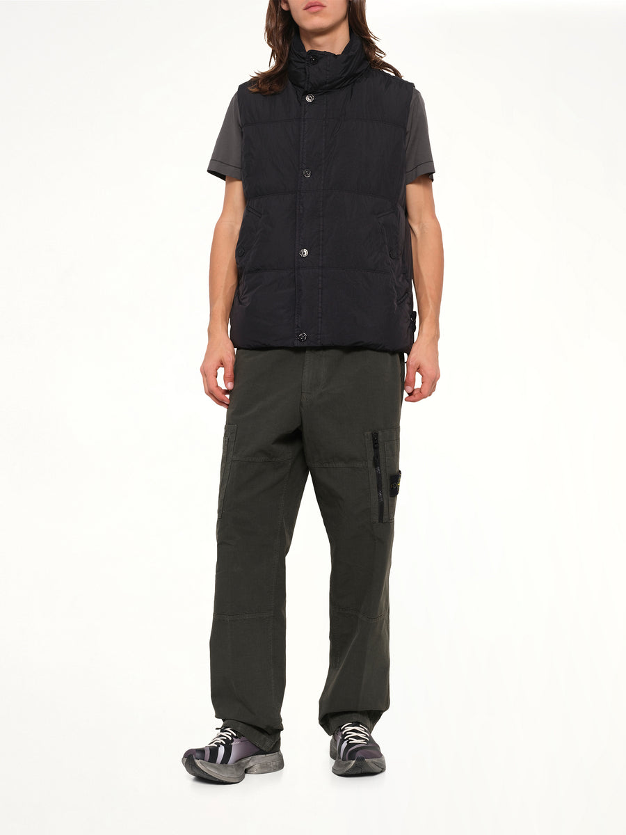 3100015 Cotton Ripstop Trouser in Coal Grey