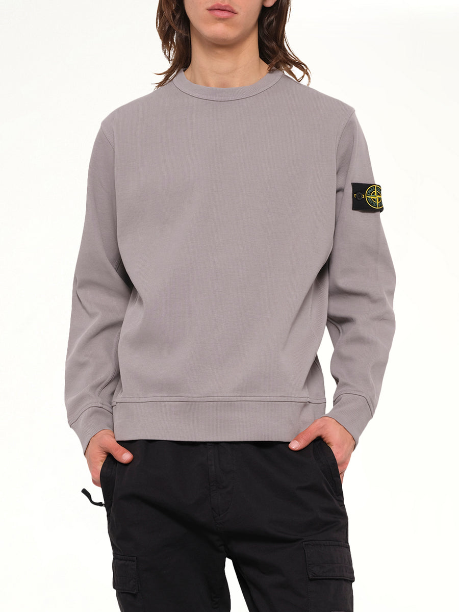 6100017 Organic Cotton Sweatshirt in Grey