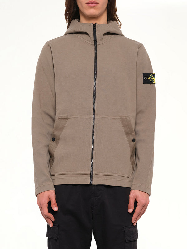 6100020 Organic Cotton Hoodie in Military Green