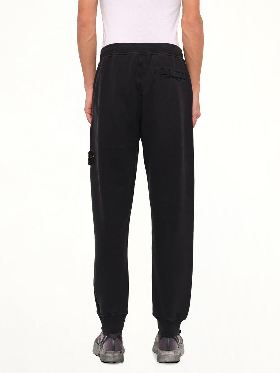 6200012 Brushed Cotton Sweatpants in Black
