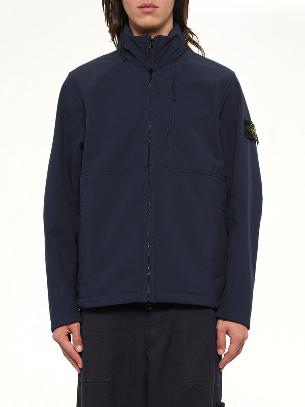 Q100005 Soft Shell Light Jacket in Navy Blue