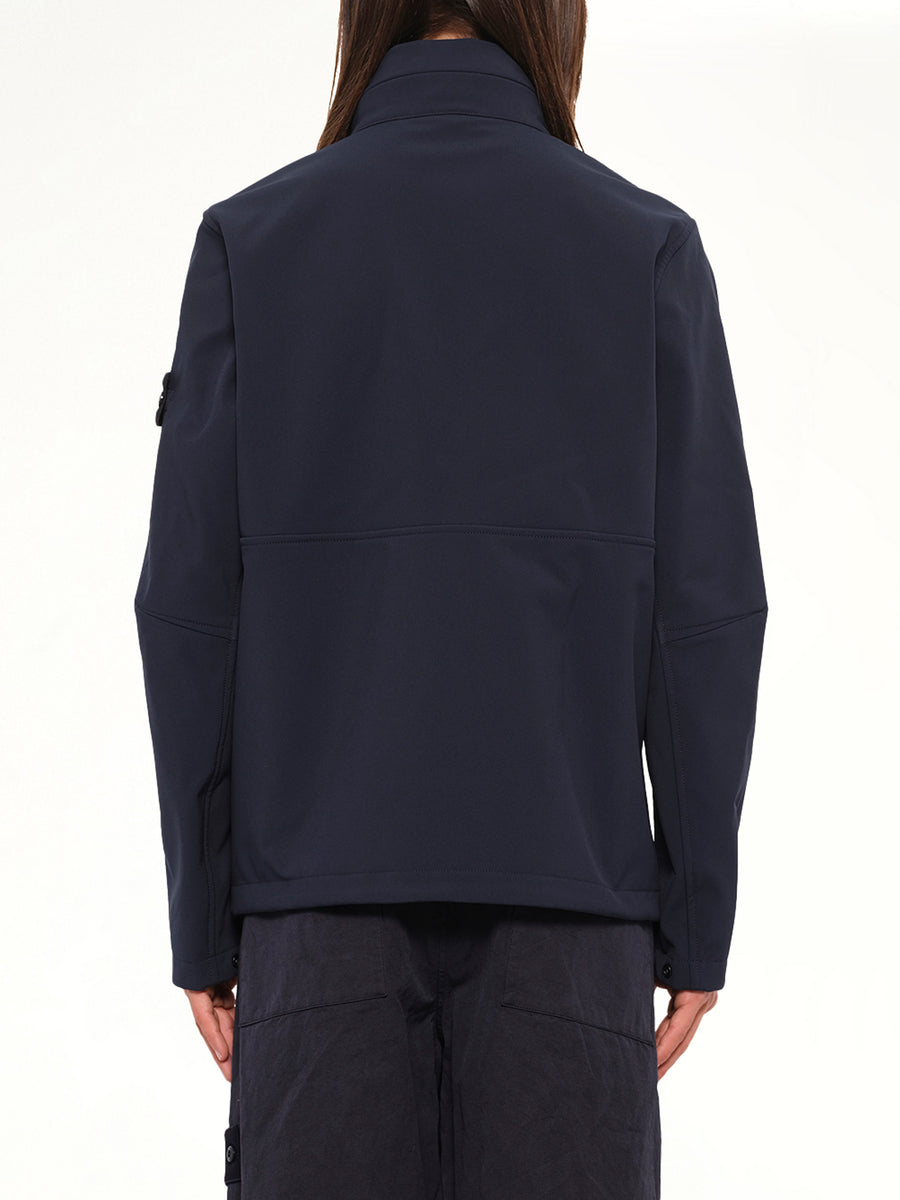 Q100005 Soft Shell Light Jacket in Navy Blue