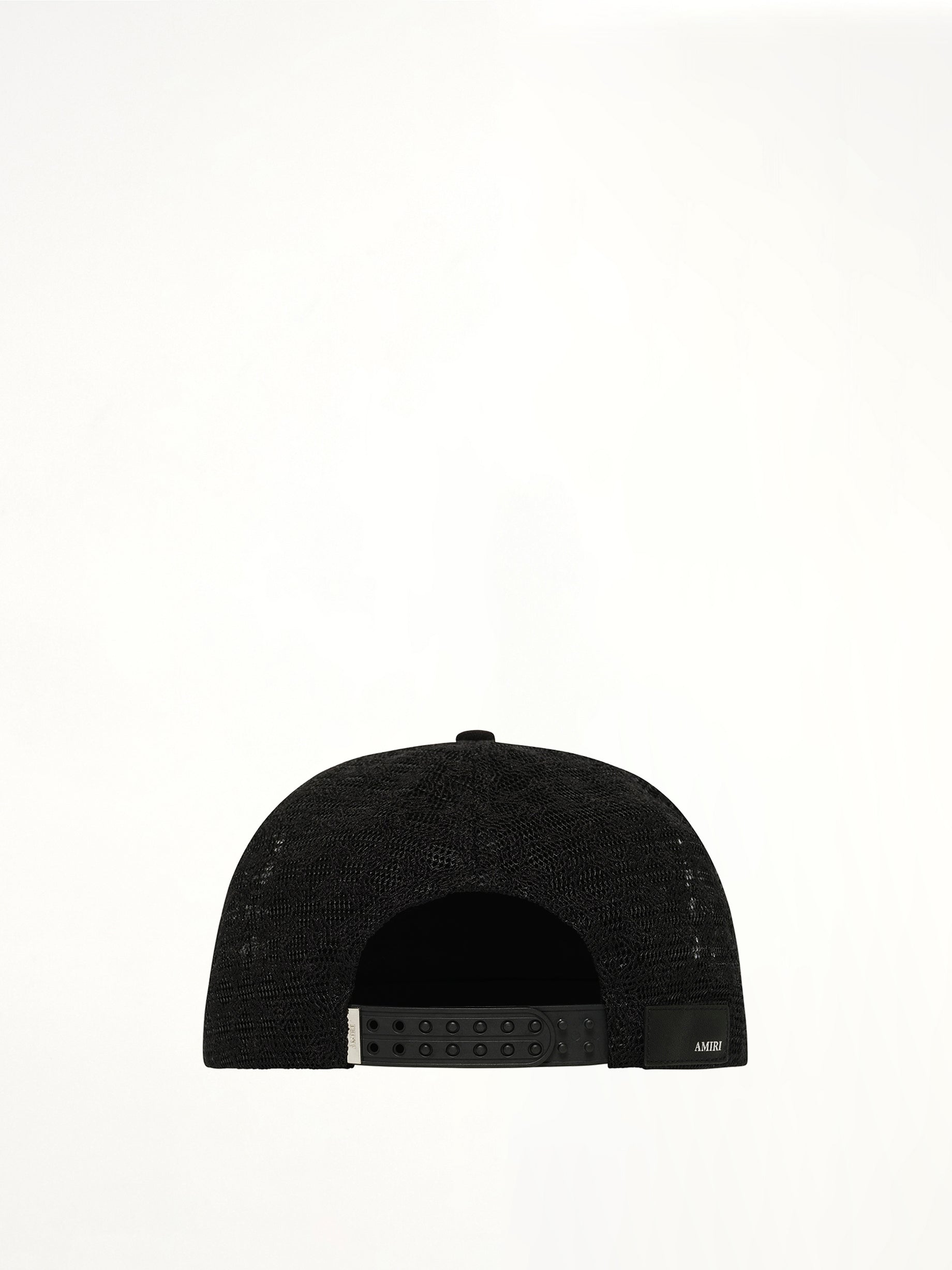 Canvas MA Trucker Hat in Black