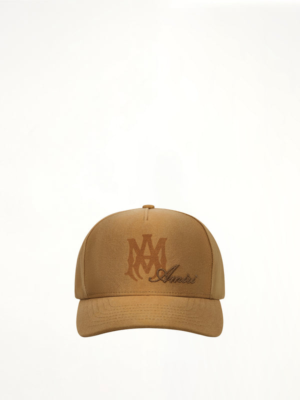 MA Script Baseball Cap in Hazel