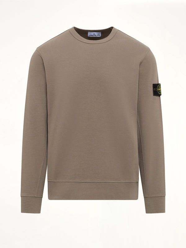 6100017 Organic Cotton Sweatshirt in Military Green