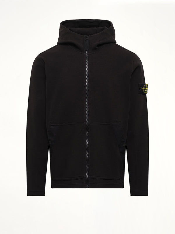 6100020 Organic Cotton Hoodie in Black