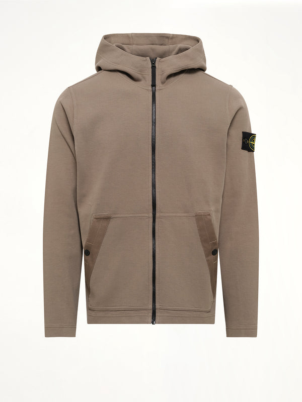 6100020 Organic Cotton Hoodie in Military Green