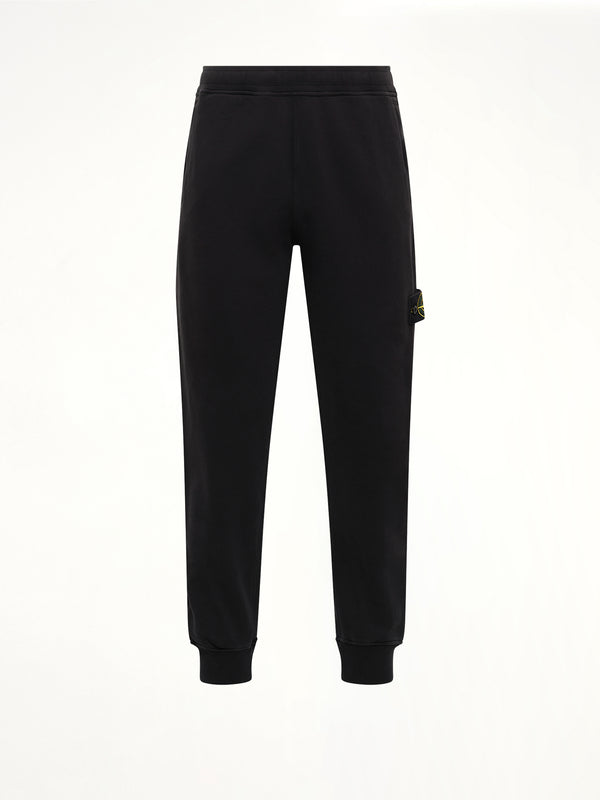 6200012 Brushed Cotton Sweatpants in Black