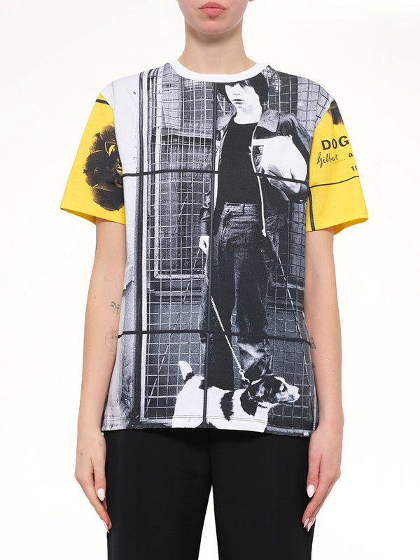 Dog Boy T-Shirt in White