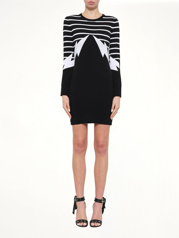 Neil Barrett Knit Dress in Black