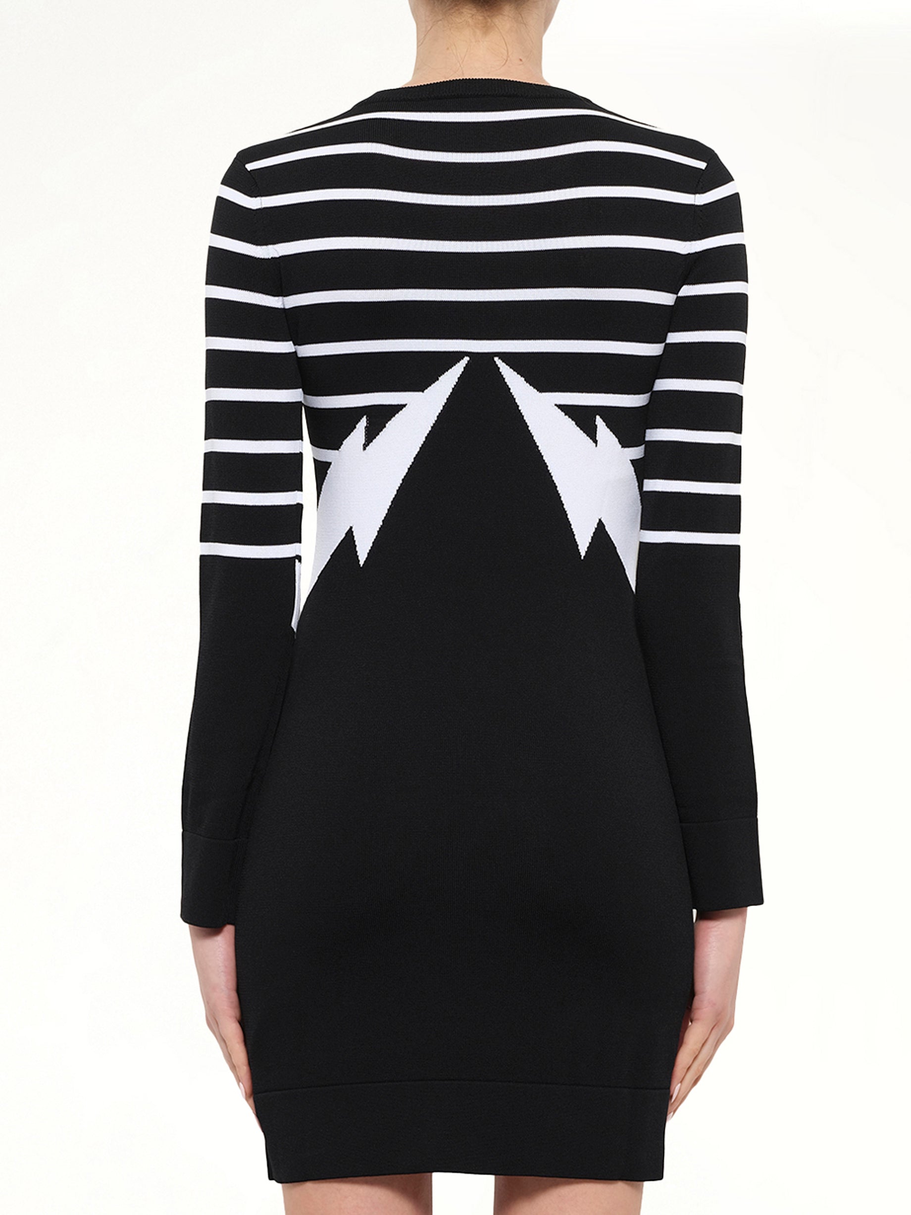 Neil Barrett Knit Dress in Black