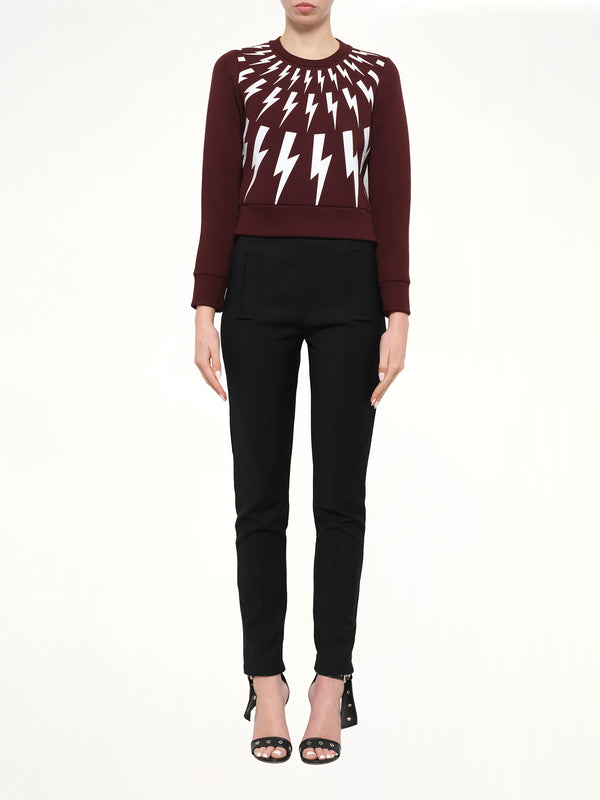 Neil Barrett Sweatshirt in Burgundy