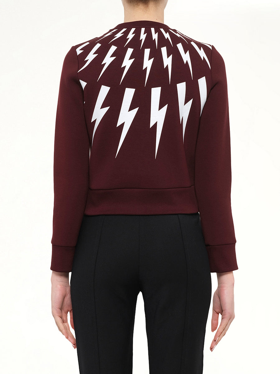 Neil Barrett Sweatshirt in Burgundy