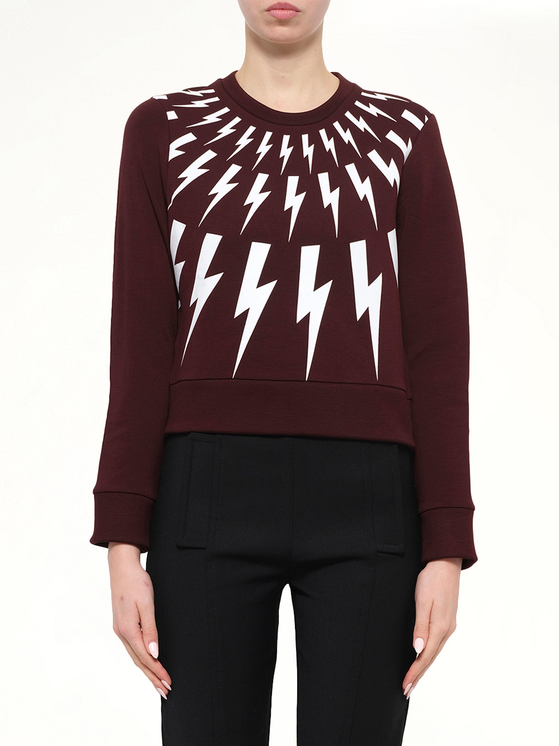Neil Barrett Sweatshirt in Burgundy