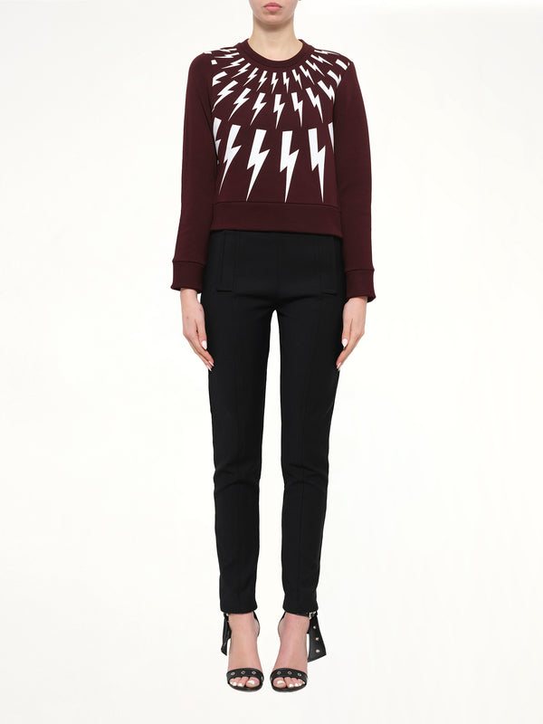 Neil Barrett Sweatshirt in Burgundy