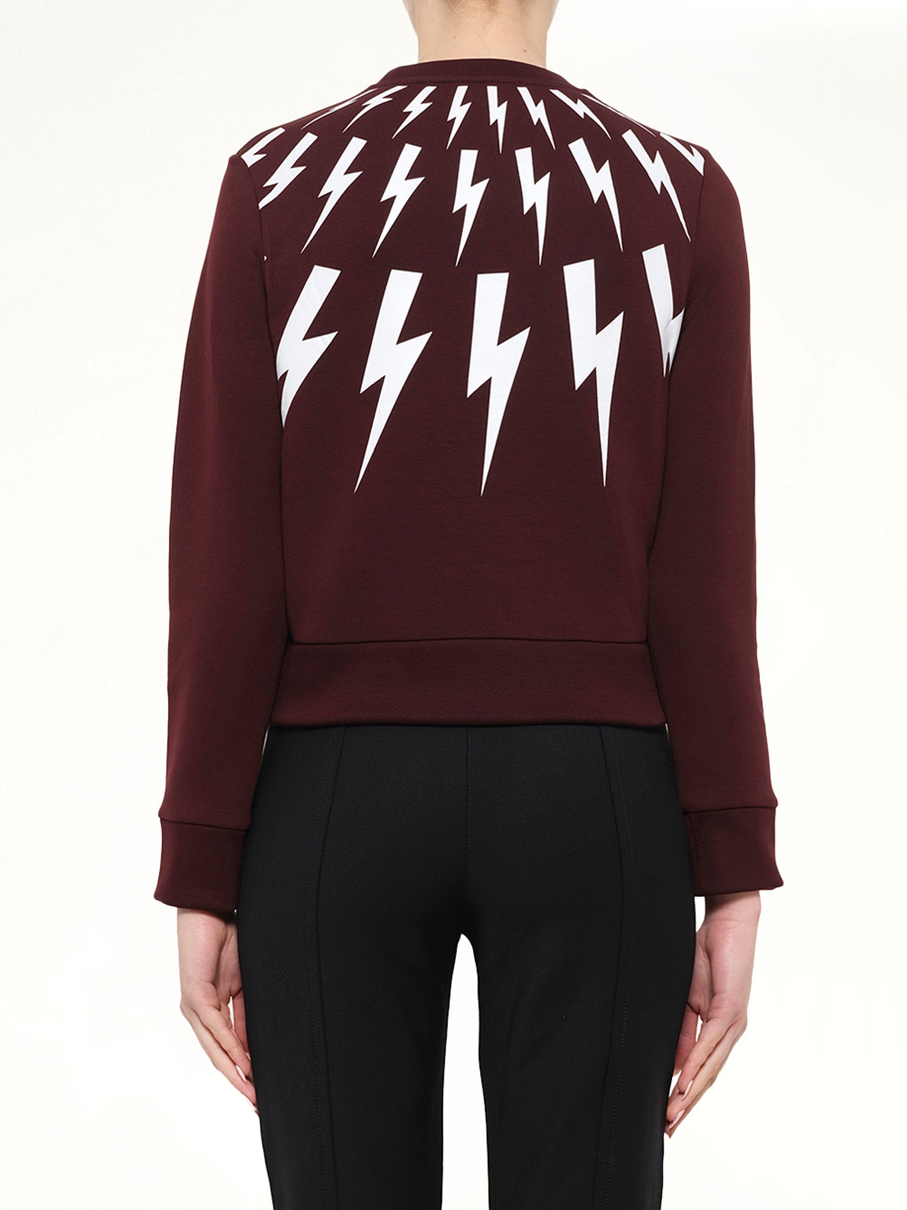 Neil Barrett Sweatshirt in Burgundy