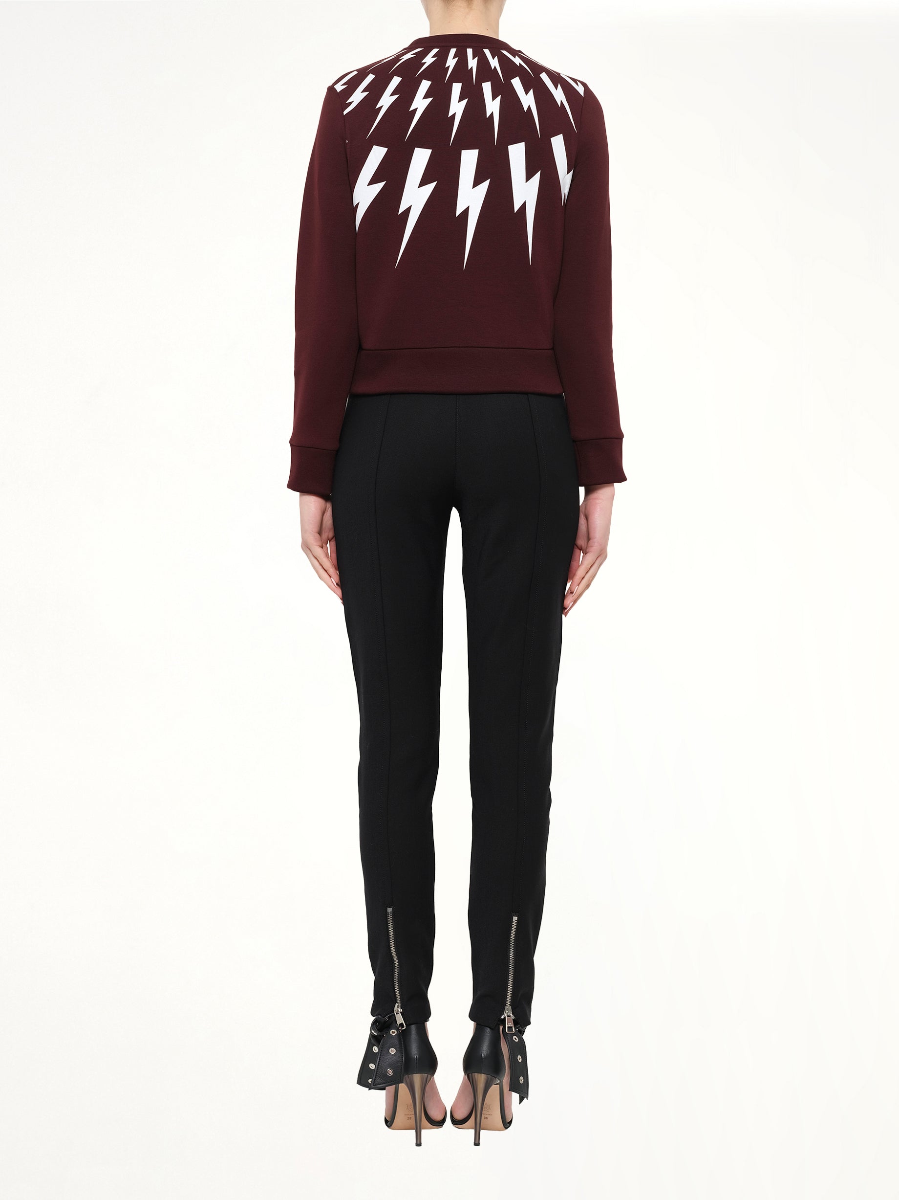 Neil Barrett Sweatshirt in Burgundy