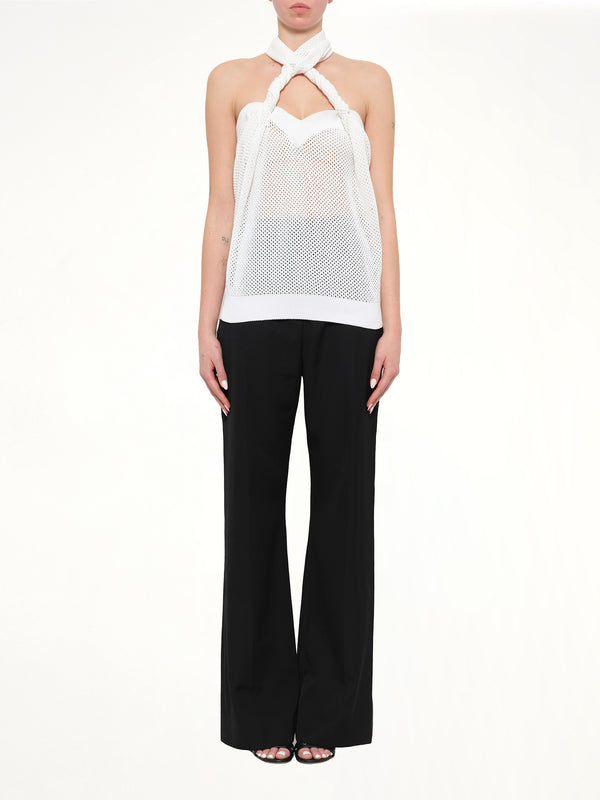 Podium L42 Twisted Top in White