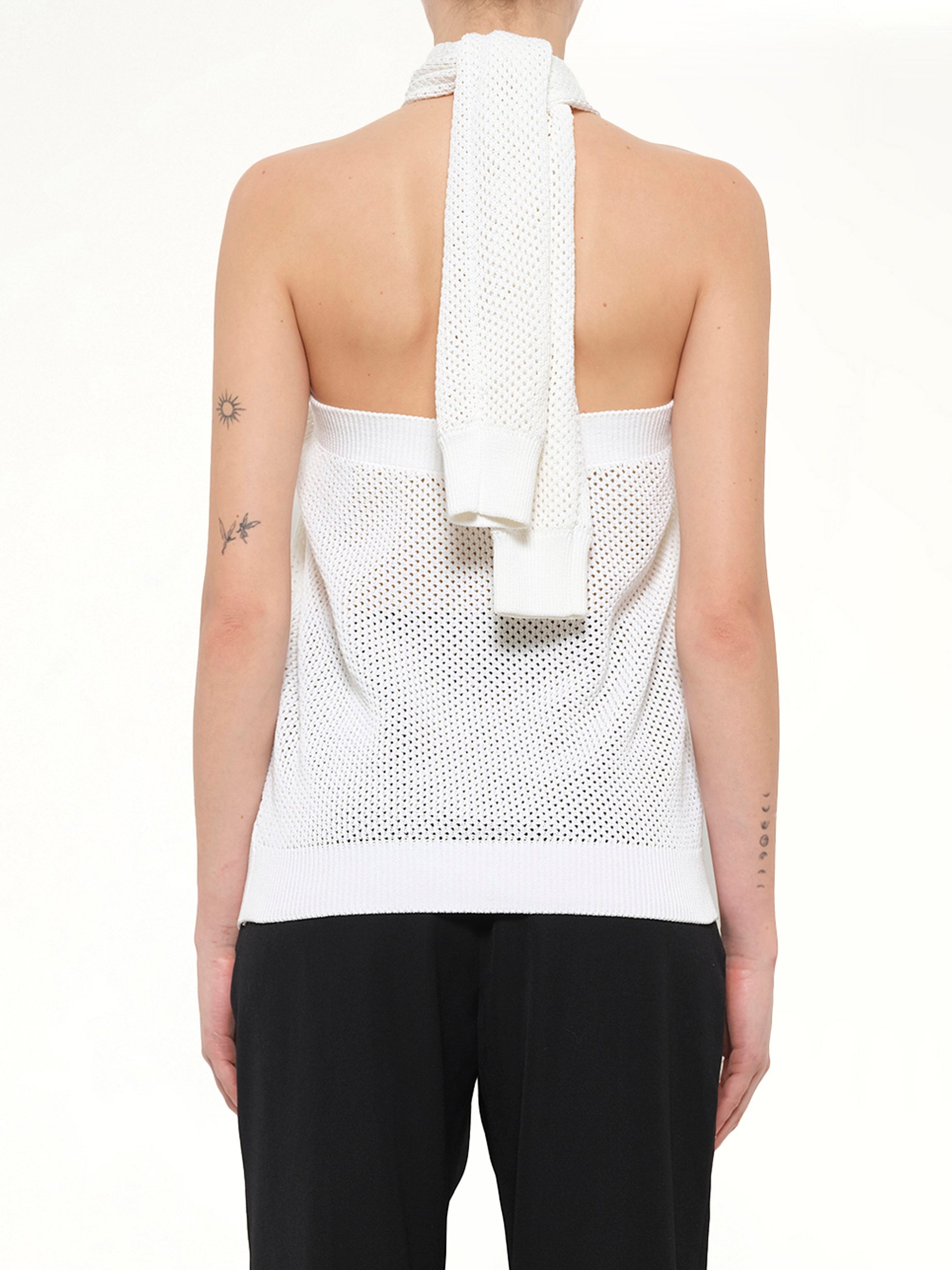 Podium L42 Twisted Top in White