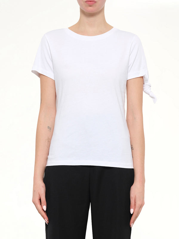 Single Knot T-Shirt in White