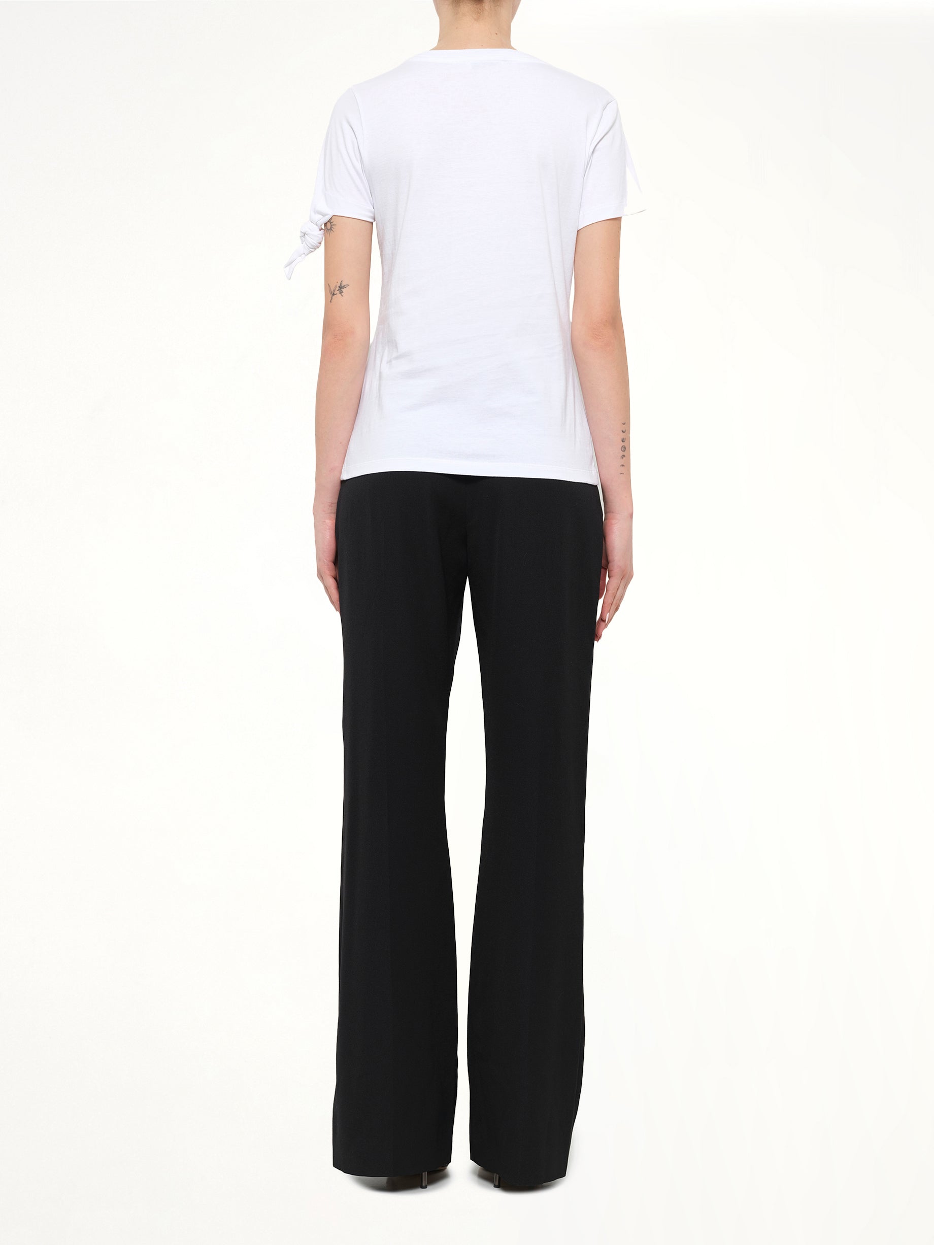 Single Knot T-Shirt in White