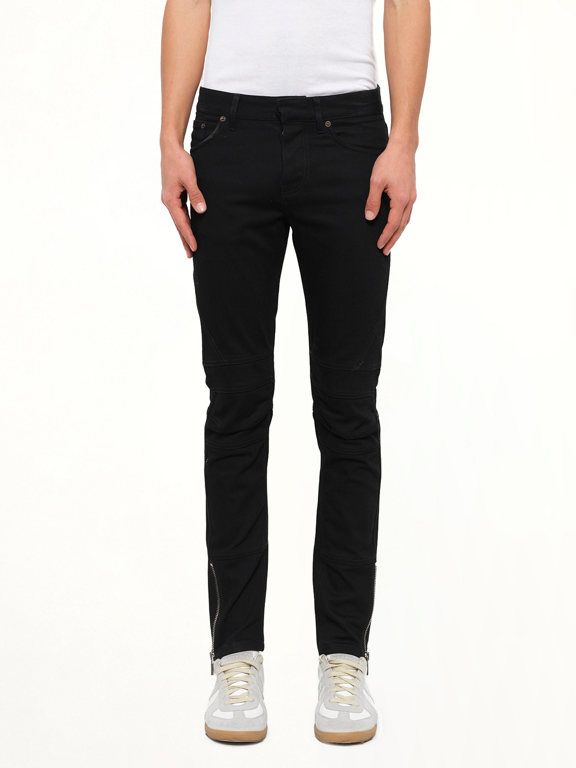 Balenciaga Biker Jeans in Black