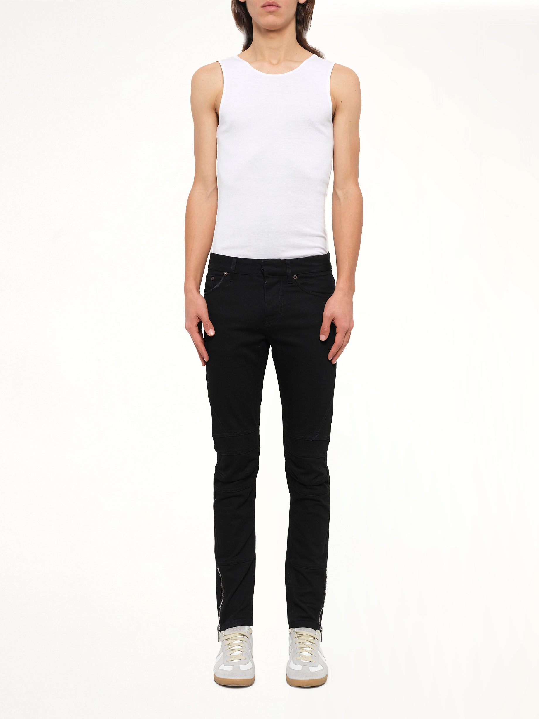 Balenciaga Biker Jeans in Black