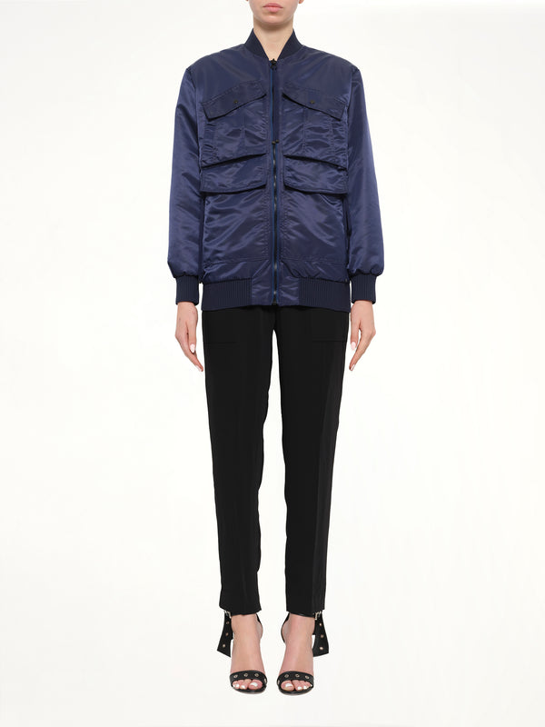 Bomber Jacket in Blue