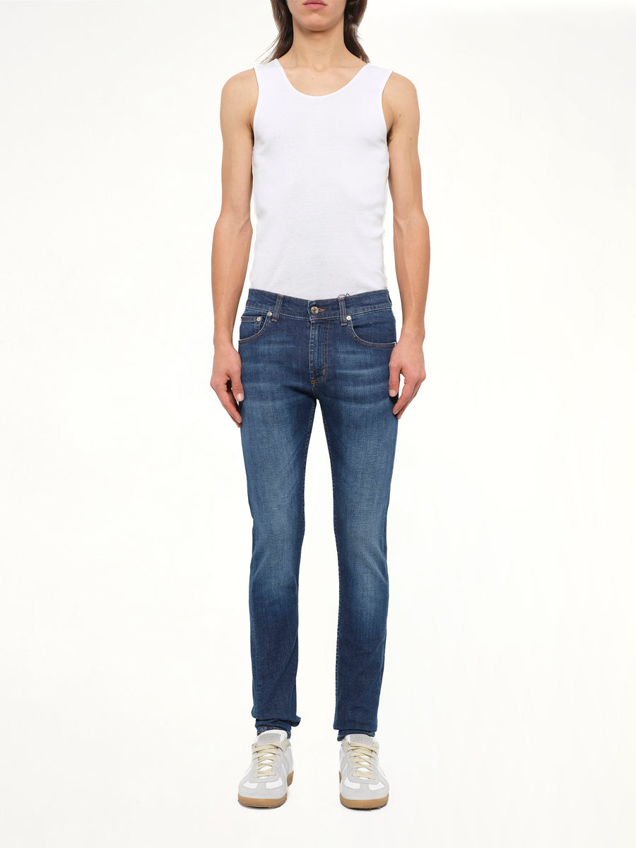 Fitted Jeans in Indigo