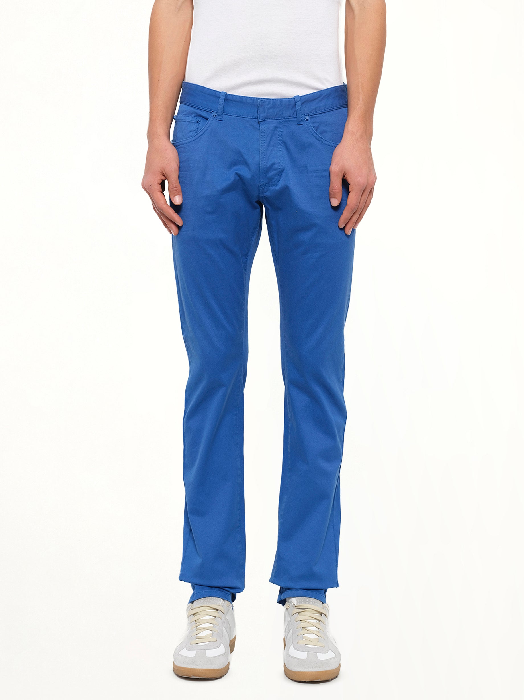 Gabardine Pants in Blue
