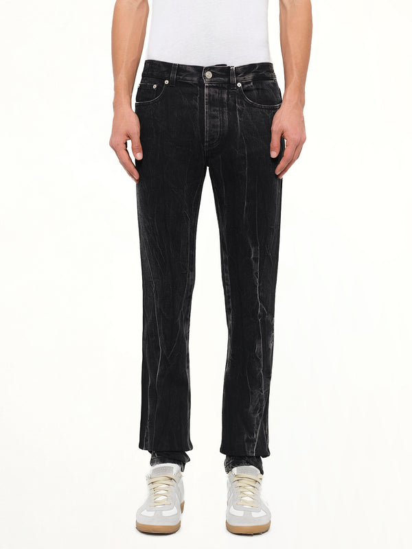 Givenchy Denim Pant in Black/Grey